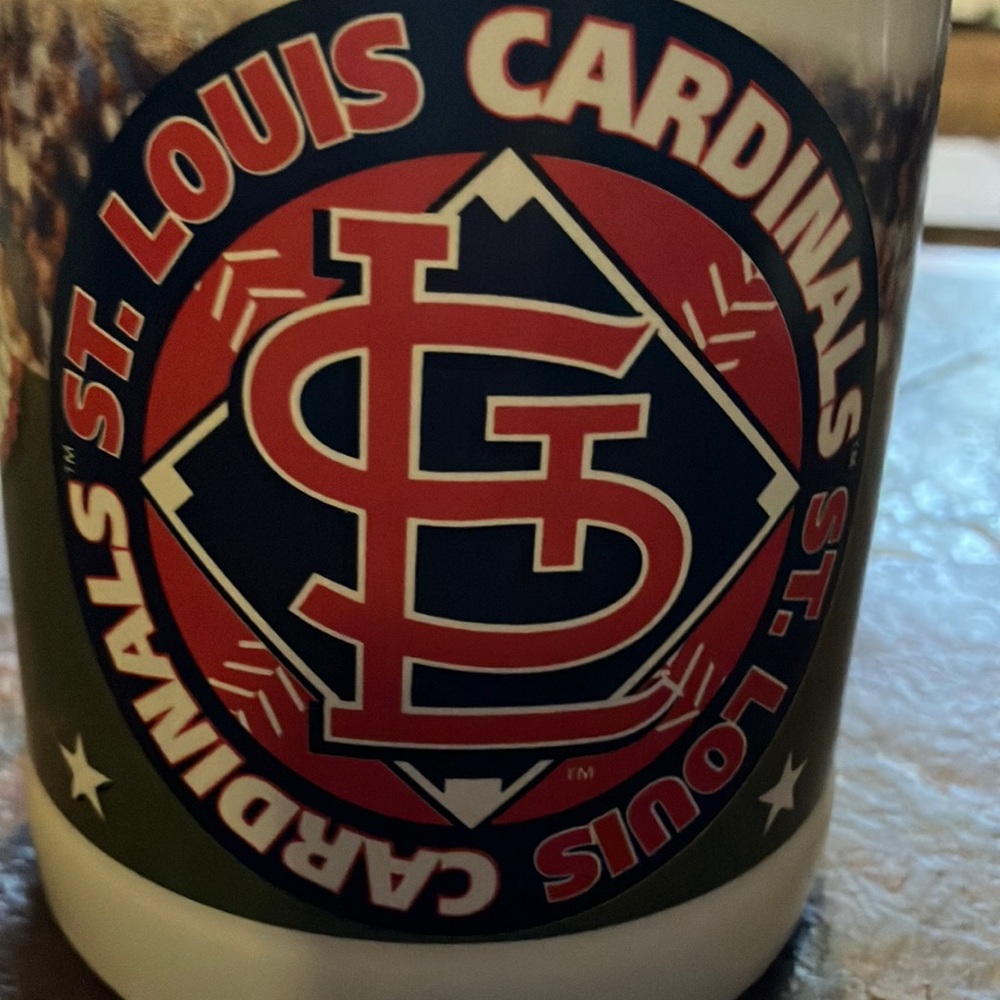 St. Louis Cardinals MLB‎ Beer Stein- Red, Blue, White